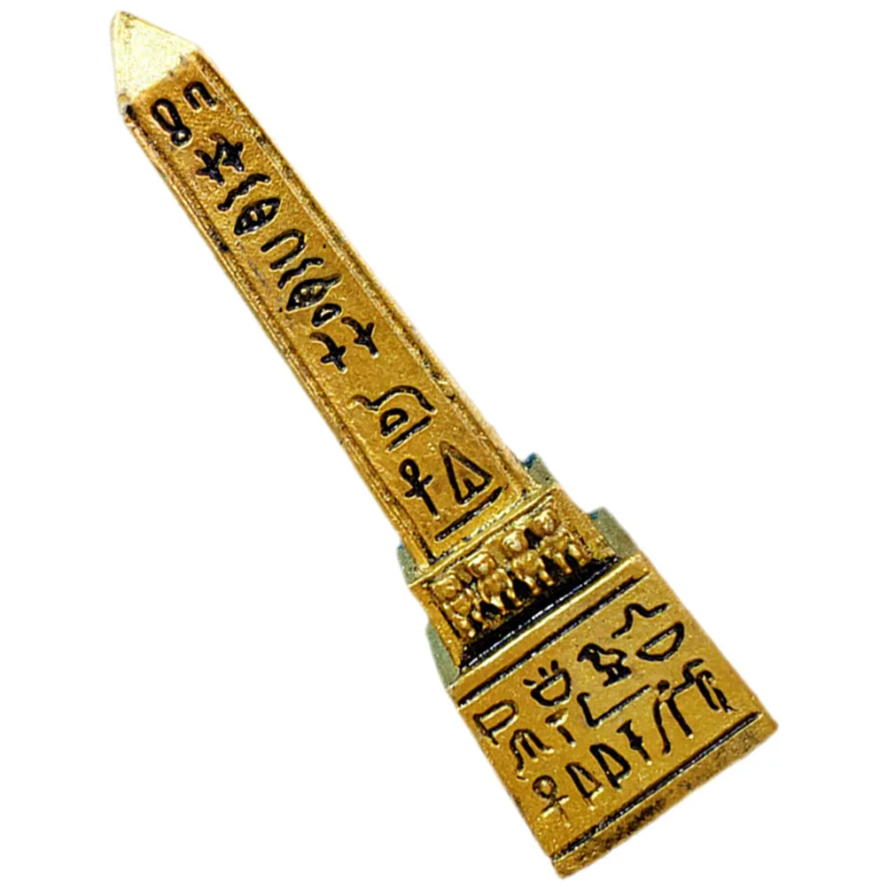

Obelisk Ancient Egypt Figurine Commemorate Statue Statues Resin Souvenir for Home Decor Decorative Office
