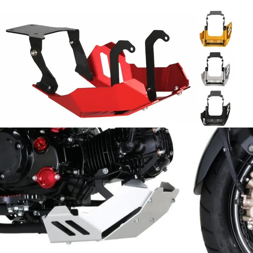 

For HONDA MONKEY 125 2019-2023 Motorcycle Accessories Front Skid Plate Engine Low Mud Bash Cover Protection Frame Guard