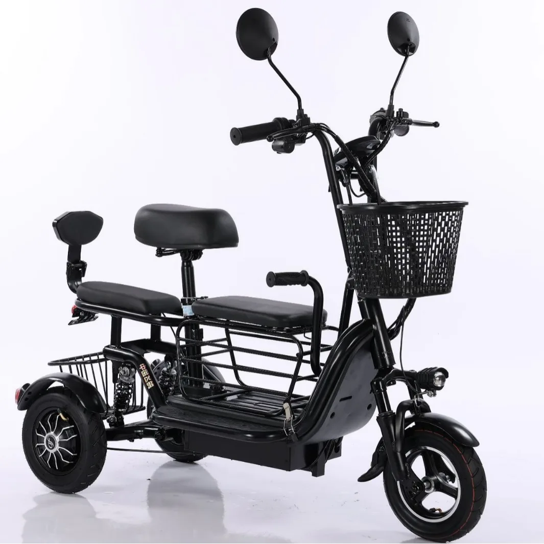 Electric three wheeler scooter electric trictcles  three-wheel cargo  for adults