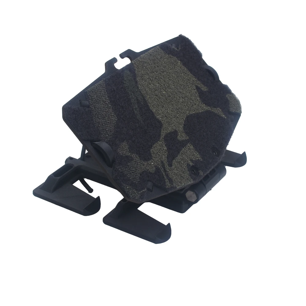 Tactical Vest MOLLE Foldable & Sliding Design Navigation Phone Holder  with Kyd-ex Plate