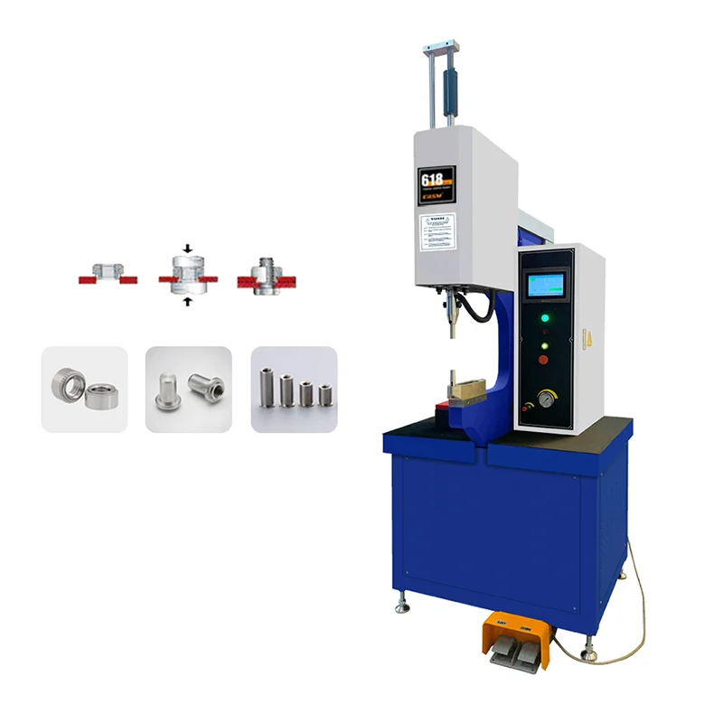 

Missing Count and 100% Safety System Similar Like Haeger 618Pro Clinching Fastener Press Riveting Machine