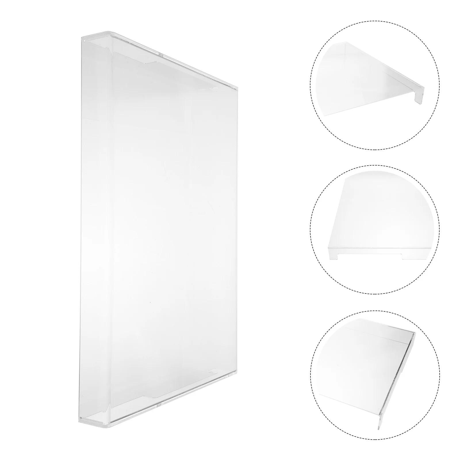 

Прочный 17,3-дюймовый чехол для клавиатуры ноутбука, акриловый материал, прозрачная видимость, нескользящая конструкция, легко носить с собой, транспортировка