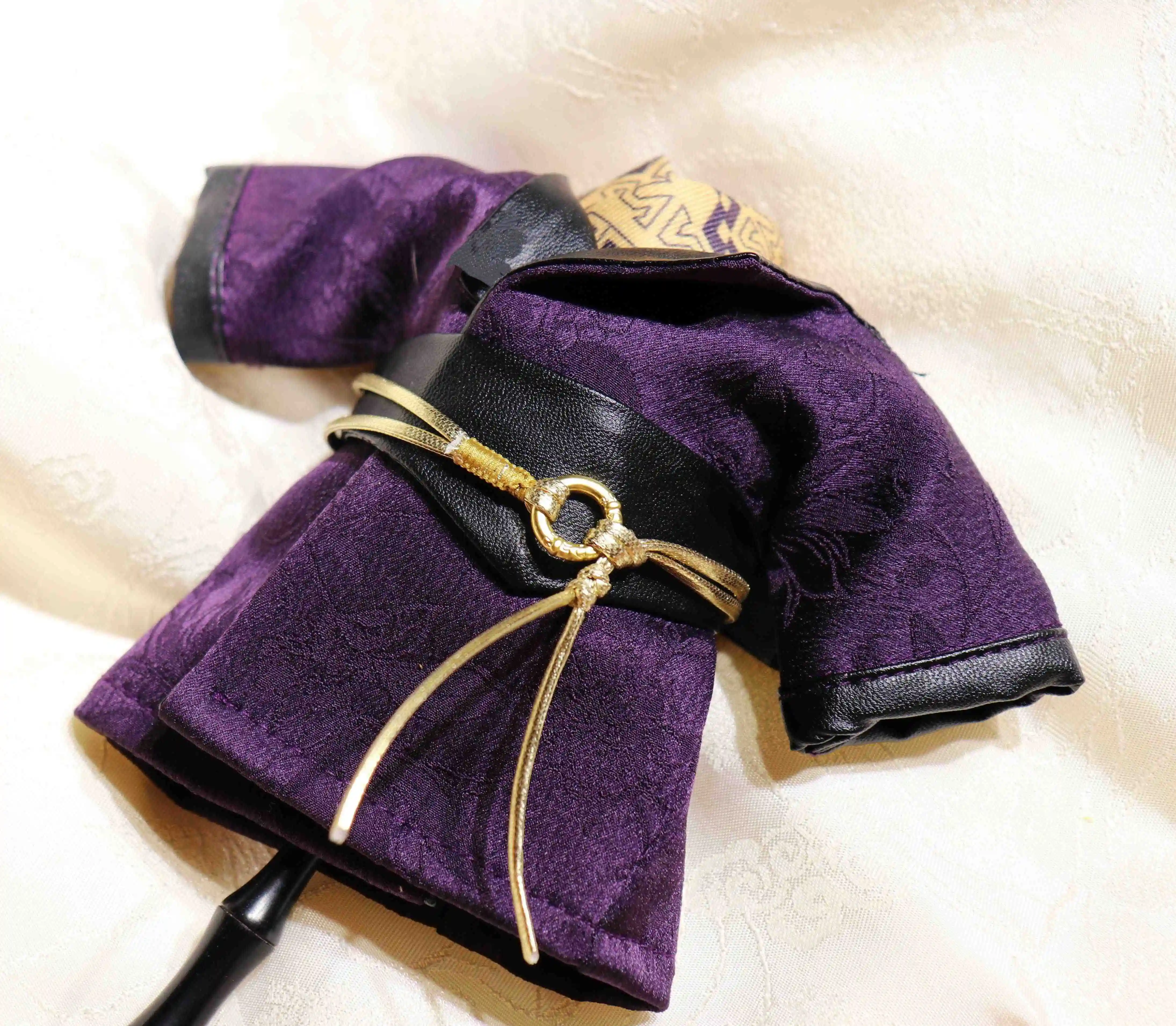 Vêtements de beurre vintage pour enfants, beau costume violet prairie, peluches trempées, accessoires en peluche, jouet anime, Prince Earl, 20cm