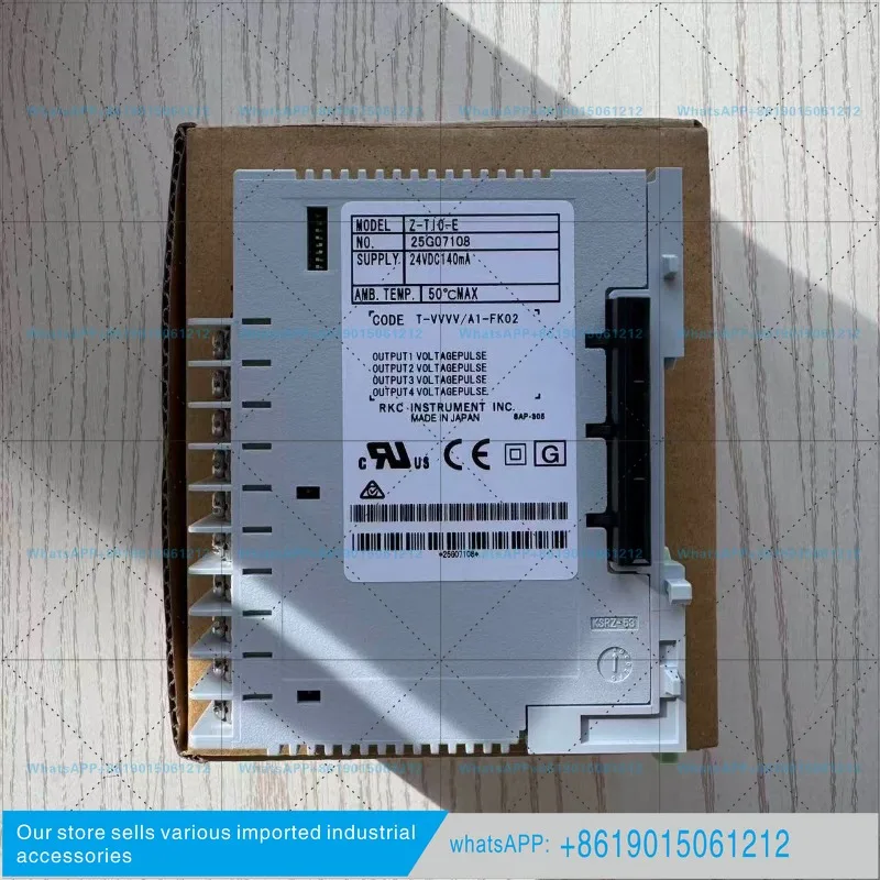 New original RKC temperature control module Z-TIO-ET-VVVV/A1-FK02 fully installed