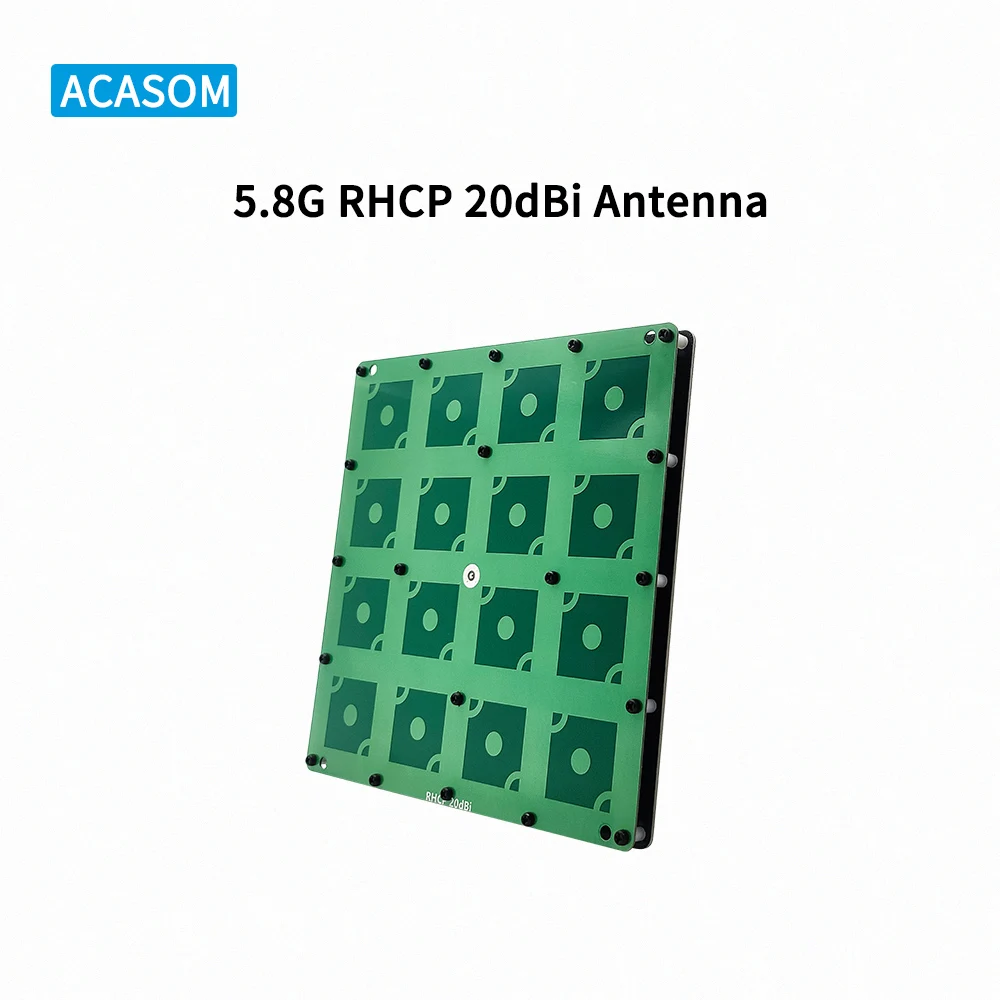 Antenne booster de direction, amplificateur à gain élevé, antenne WiFi, 5.8GHz, RHCP, 20dB