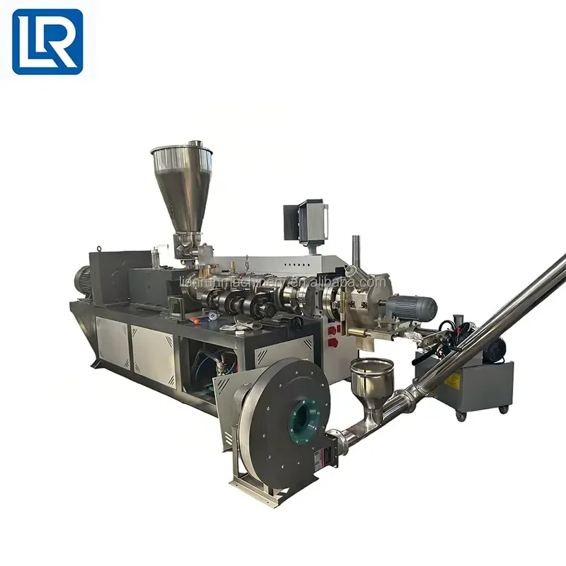 2026 CE plastic pvc powder compound pellets pelletizing machine price waste soft rigid pvc granules recycling machine