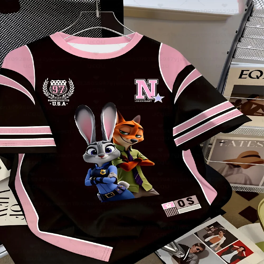 

Nick Judy Gary Zootopia 2 Comfort Movie T-shirt Men's Women's Short Sleeve Family Matching Boyfriend Girlfriend Gift