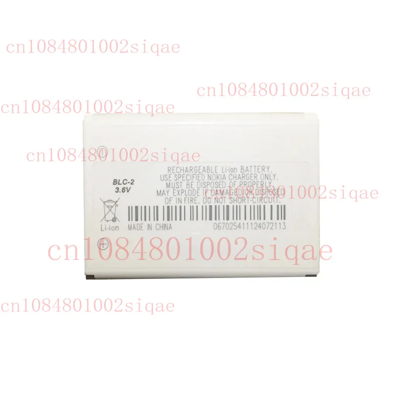 

2PCS For Nokia BLC-2 Battery 3.6V 1000 MAh for 1221 1260 1261 2260 3300 3360