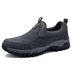 Zapatillas de deporte informales para Hombre, zapatos antideslizantes para exteriores, senderismo, entrenamiento, caminar, talla grande