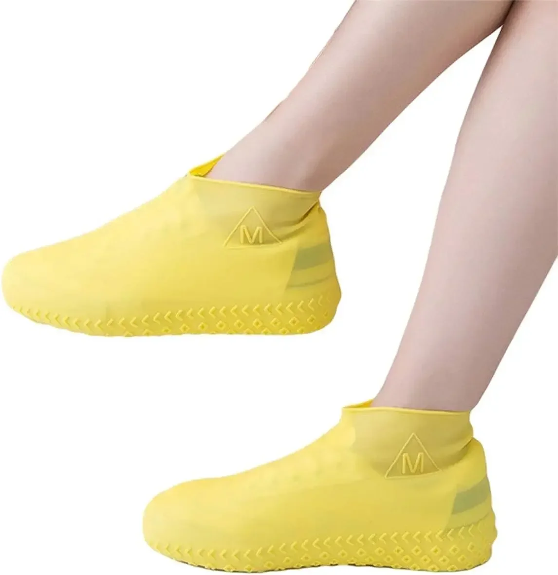 

Rainy Season Reusable Silicone Waterproof Rain Socks Non-Slip Waterproof Latex Rain Boots Cover Kids Outdoor Shoes Accessories