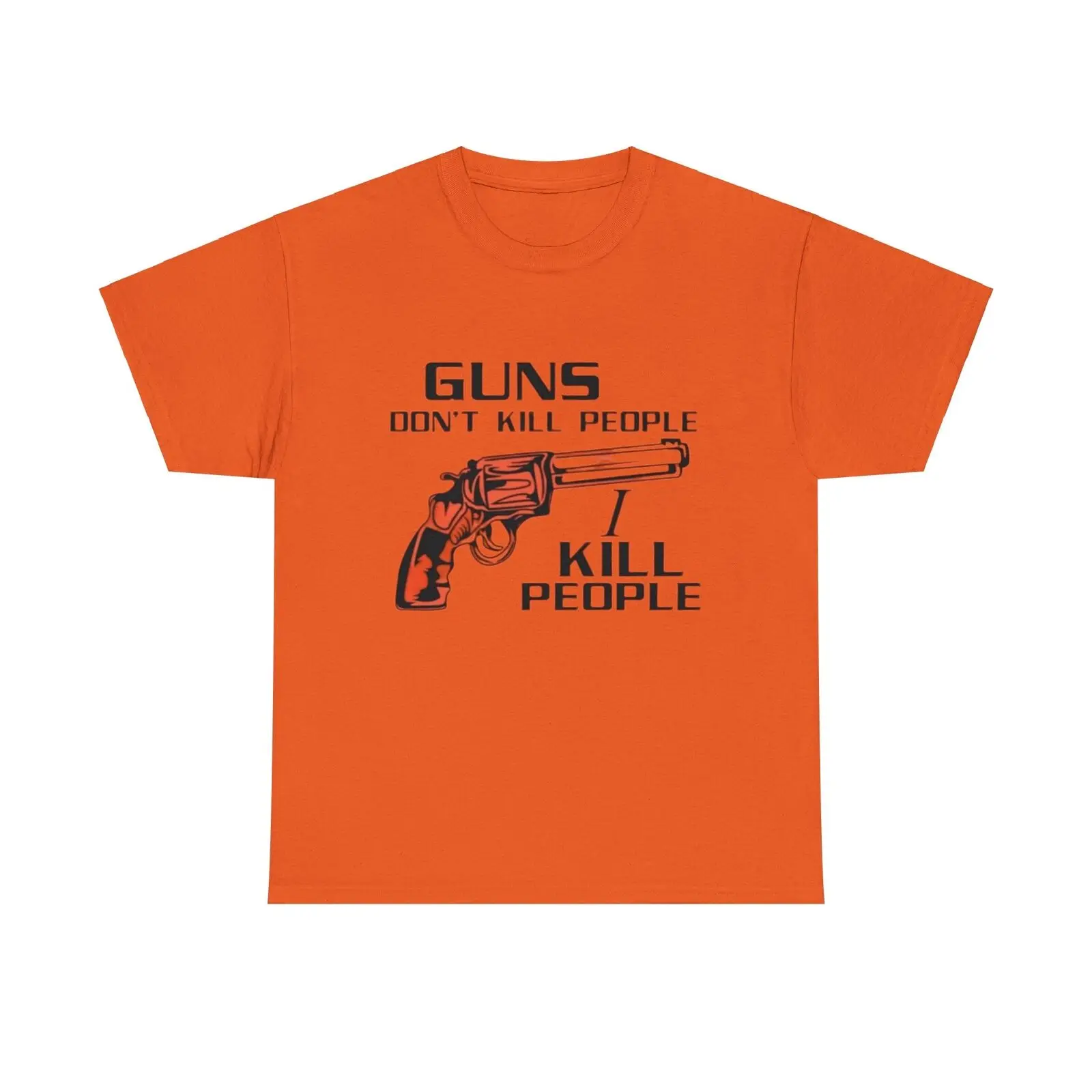 Happy Gilmore T Shirt Guns Dont Kill people Funny comedy Heavy Cotton