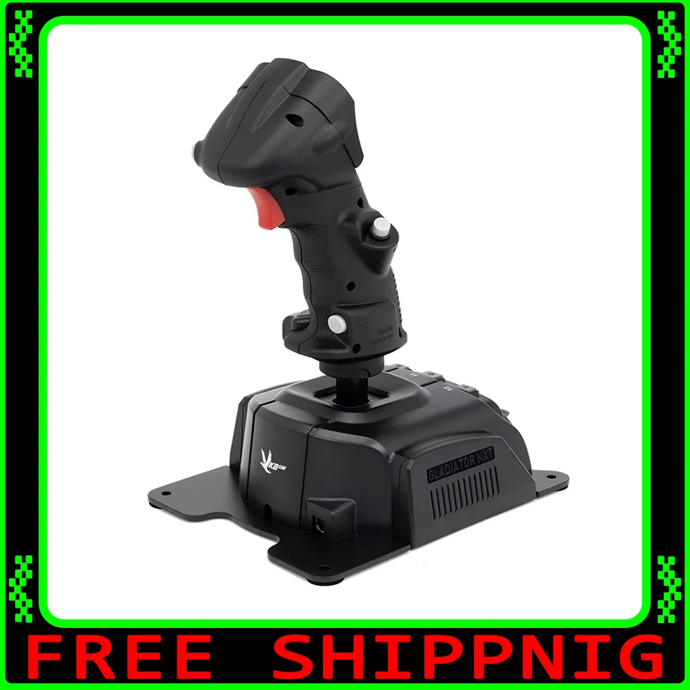 VKBSIM Gladiator NXT EVO SCG Simulation Flight Joystick DCS F16 F18 Airbus Simulation Flight Simulator Game Rocker Custom Gifts
