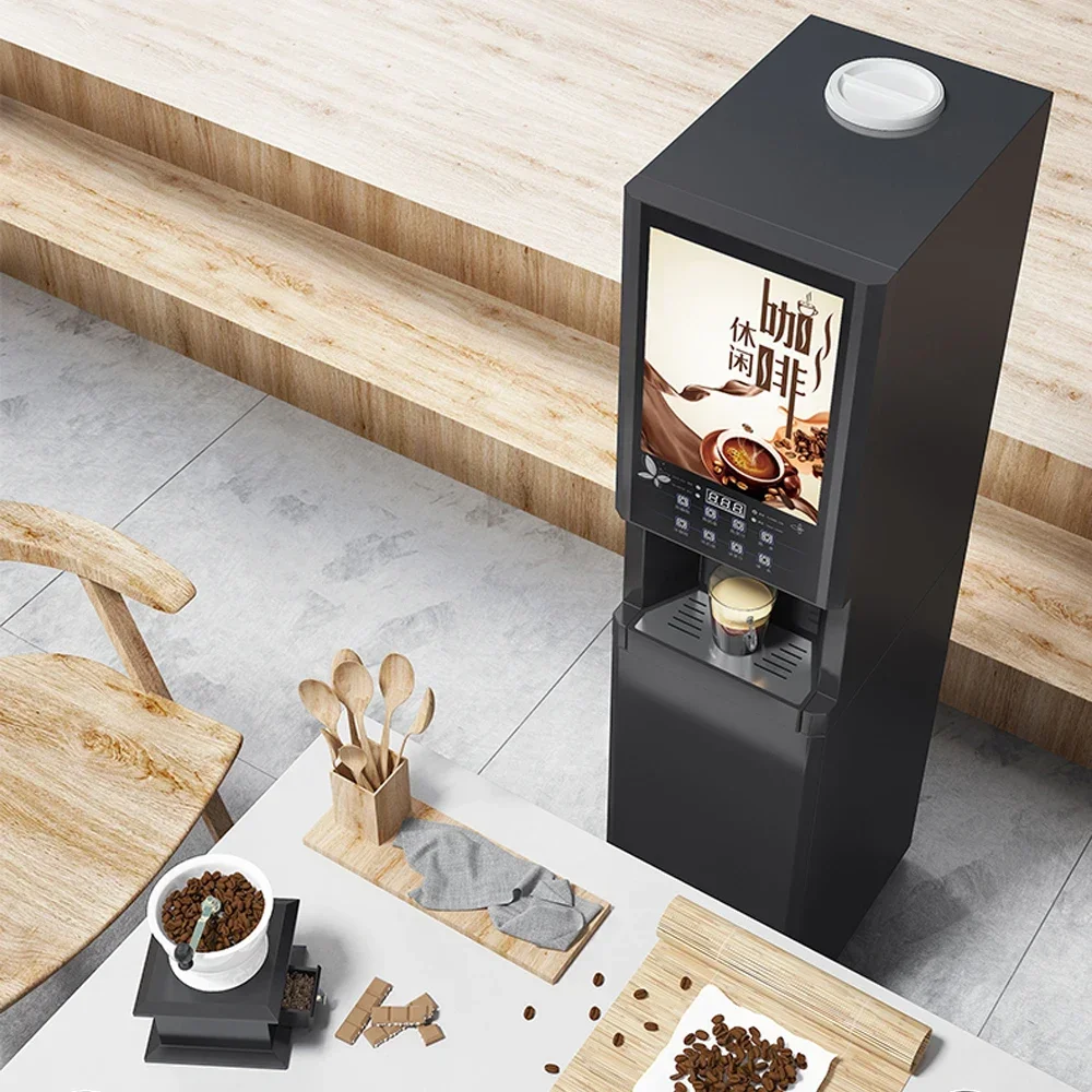 

Machine Instant Coffee Machine Automatic Touch Screen Display Programmable Coffee Maker Espresso Coffee Machine Electric