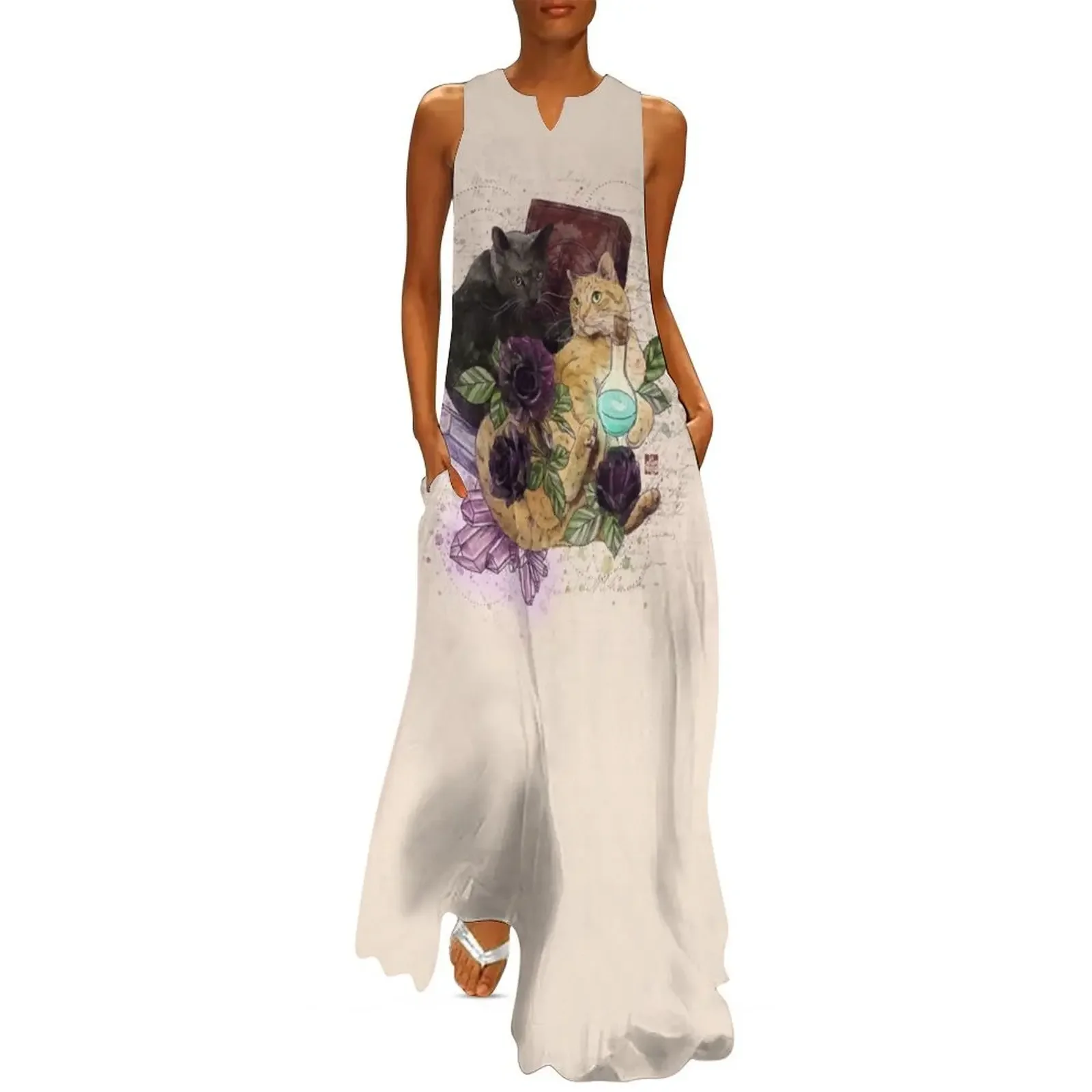 

Smokey & King Long Dress Woman clothes Women's summer skirt chic and elegant evening dress chic and elegant woman dress