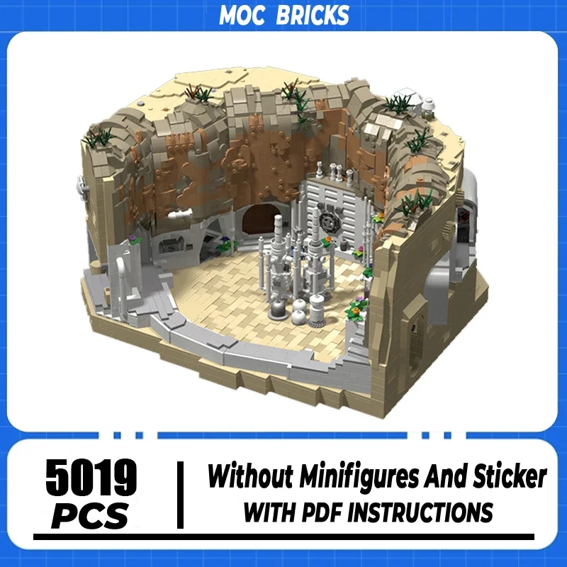 Star Movie Series Moc Building Bricks Space Sweet Homestead Model Building Technology Modular Blocks Construstion Toy Gifts