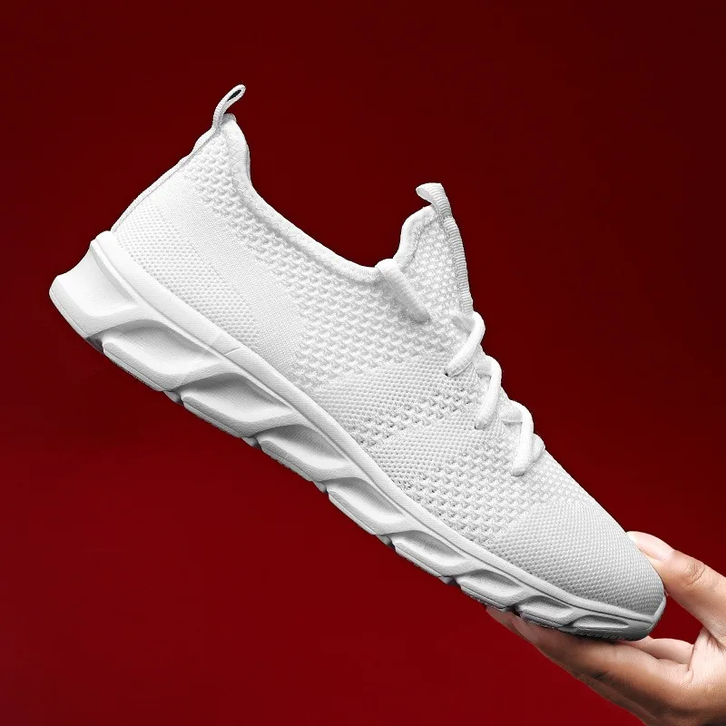 

Hot Sale Light Man Running Shoes Comfortable Breathable Men's Sneaker Casual Antiskid and Wear-resistant Jogging Men Sport Shoes