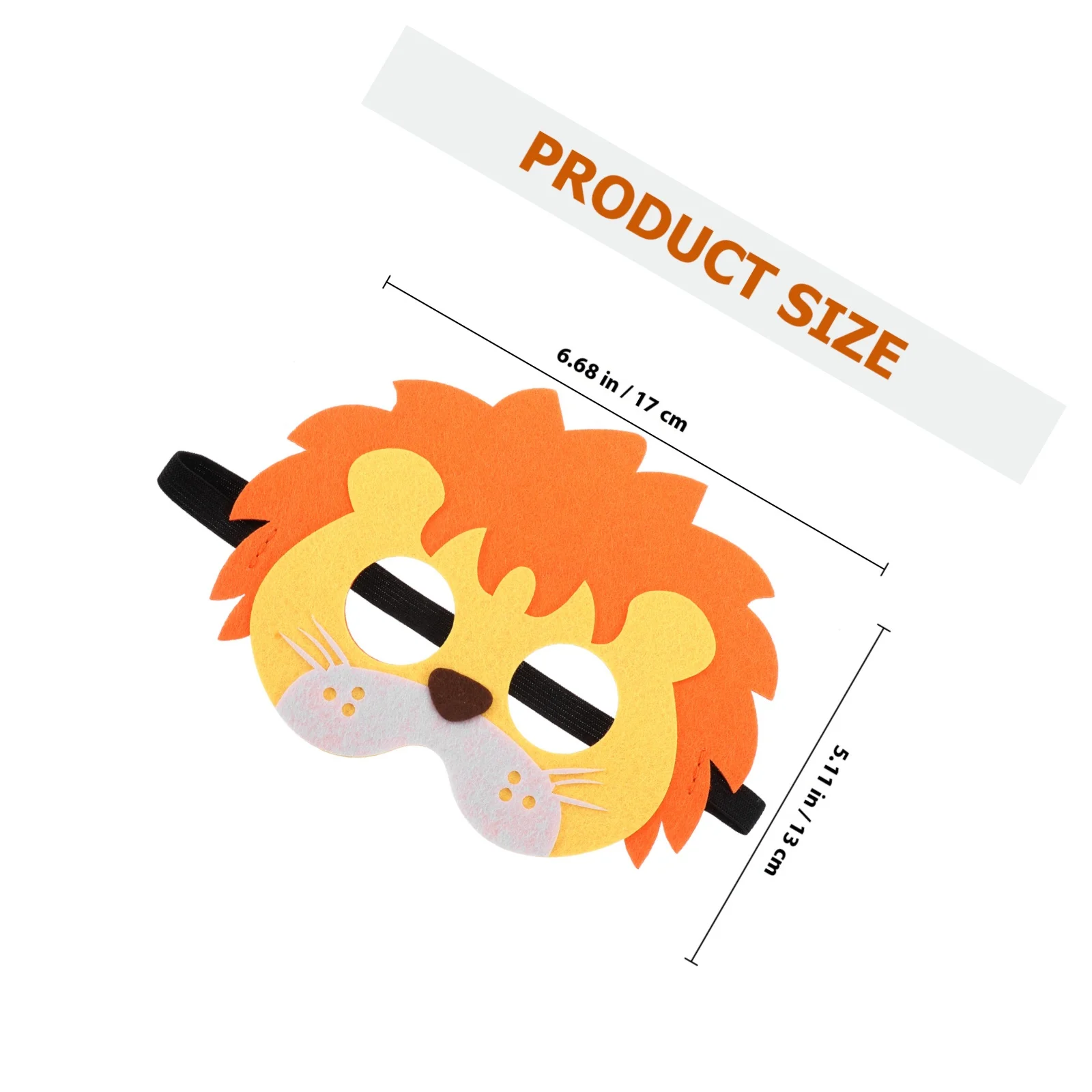 12 Uds máscaras de animales niños dibujos animados fiesta de disfraces Cosplay divertido disfraz de Halloween máscaras de fiesta máscara de Animal máscara de Halloween