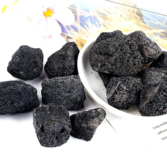 40g/120g/240g Natural Volcanic Rock Original Stone, Irregular mineral specimen, Home decor aquarium decor botanical decor, Gift 2