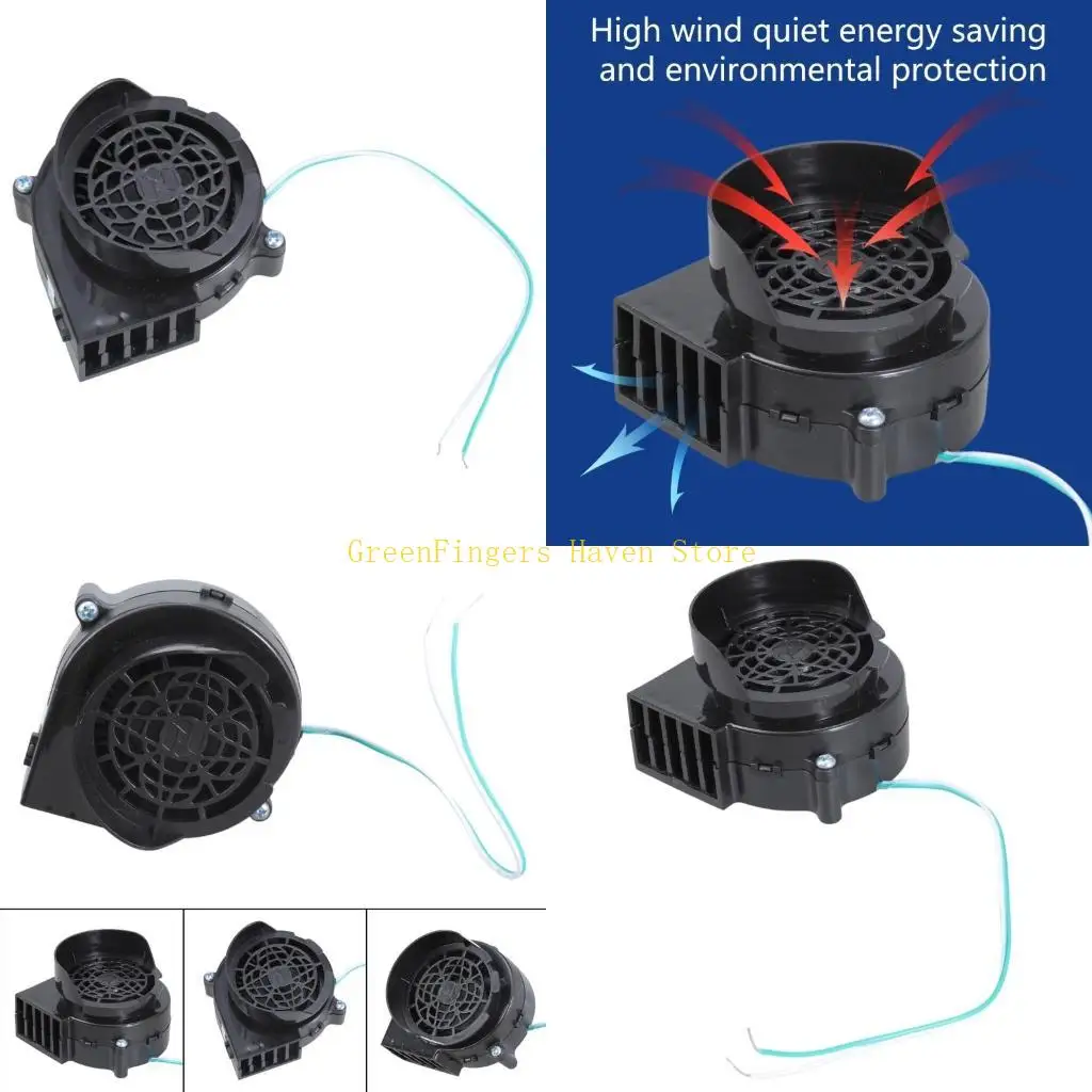 

F68D Air Blower for Inflatables Fan Blower Replacement Adapter for Blow Up Halloween Christmas Inflatables Outdoor Decoration