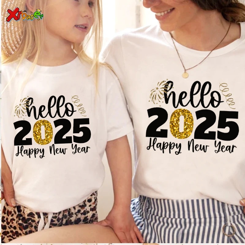 

Christmas Family Matching Shirts Outfit 2025 Christmas Family Match Outfit T Shirt Family Party Tops Baby Outfits Clothes Gift