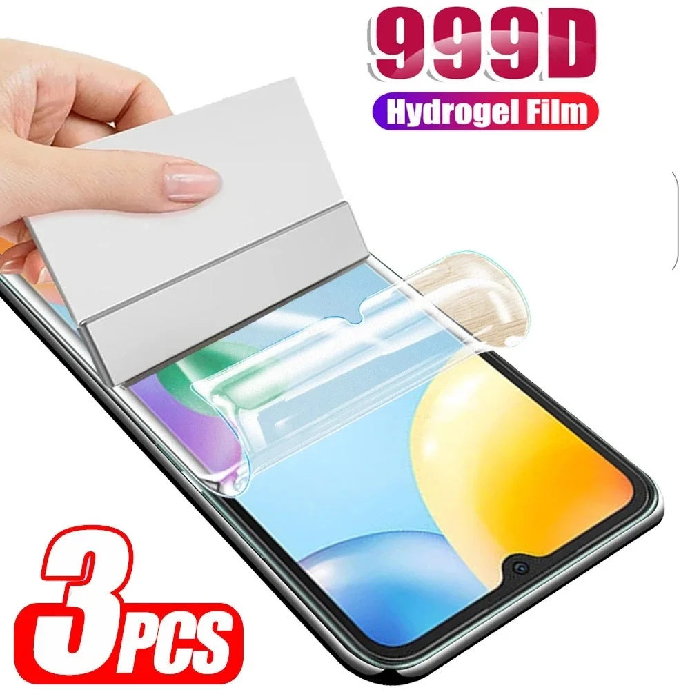 3 шт. для Umidigi F3 F3S A7 A7S A9 A11 A11s A13 A13S Power 5 5s 7 Max Pro Чехол Гидрогелевая пленка для Umi A 13 11 Pro защита экрана