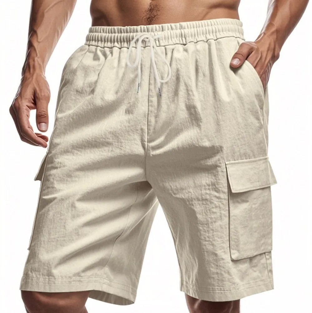 

Men's Multi Pocket Work Pants Outdoor Casual Sports Cotton Shorts