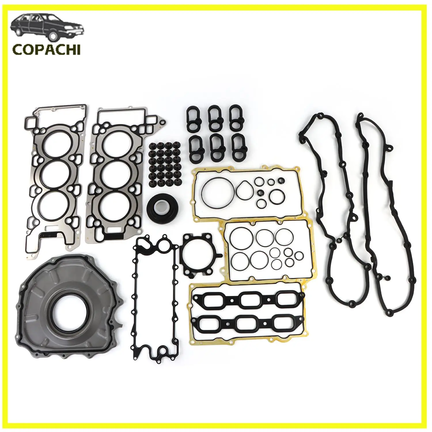 

1set Engine Overhaul Gasket Set AJ126 For Jaguar F-Pace F-Type XF XE XJ Land Rover E 3.0L V6 306PS Car Accessories Parts