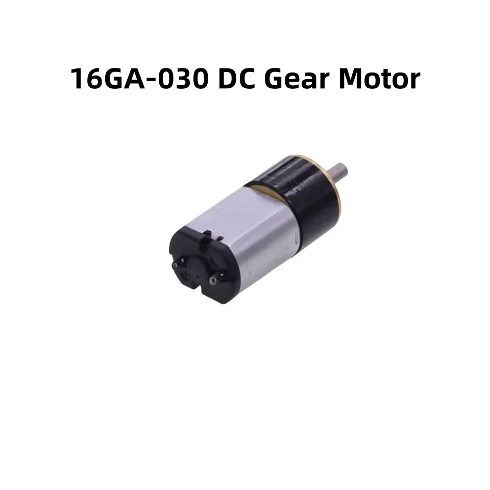 3V6V 16GA030 Micro DC Gear Motor 16mm Smart Lock Security Instrument Dustproof DIY Model