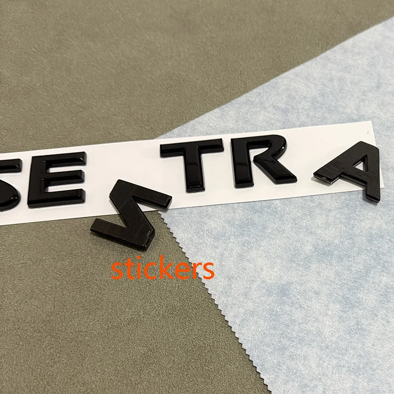 لسيارة SENTRA شعار الرسالة الخلفية الذيل الجذع الشارات شارة ملصق مائي التصميم اكسسوارات السيارات