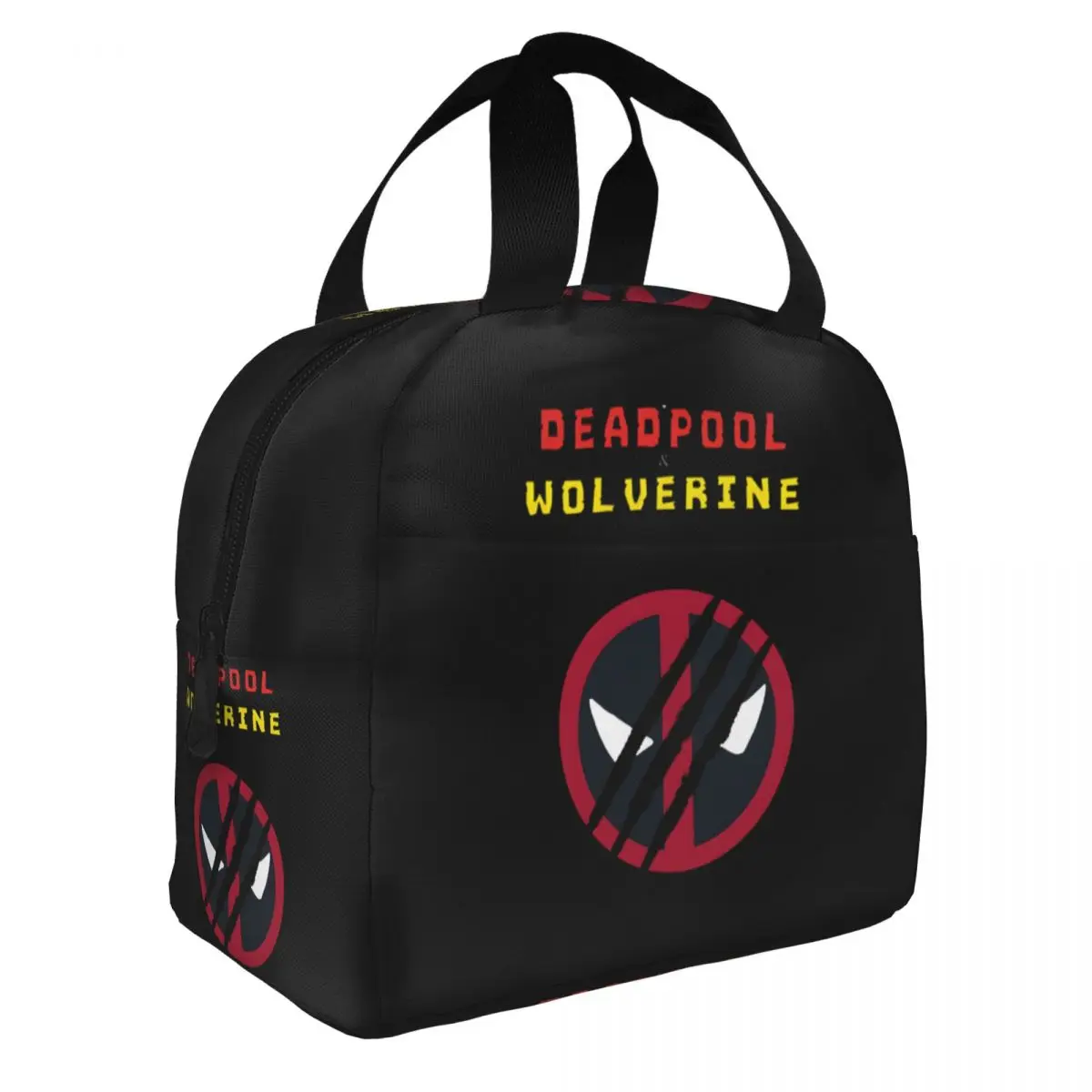 Casual Bento Box Icon Large Capacity Marvel Deadpool Wolverine Film School Lunch Food Box For Girls