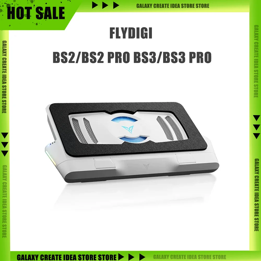 

Flydigi Laptop Cooler BS2/BS2 pro BS3/BS3 pro Overclocking Pressure Air Dual Noise Reduction Intelligent Variable Frequency Gift