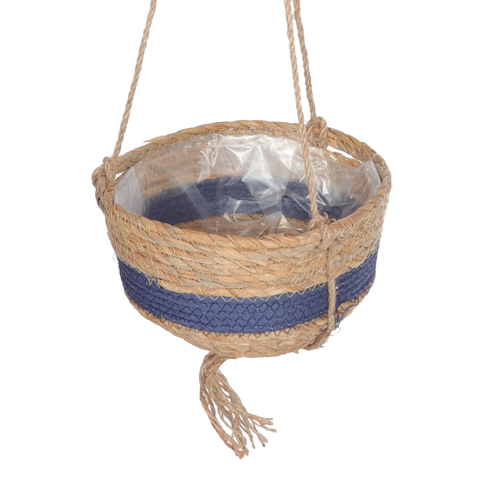 

Sturdy Hanging Flower Pot Large Decorative Planter Basket For Indoor Outdoor Garden Balcony Lightweight Rope Design Space Saving