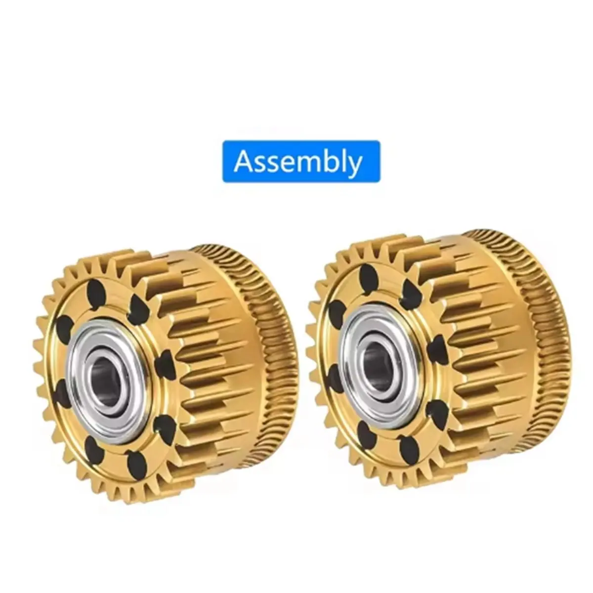 Eco-friendly 2pcs for Extruder Gear All Metal Full Gears Kit for K2 Accesoires 3d Printer Parts B