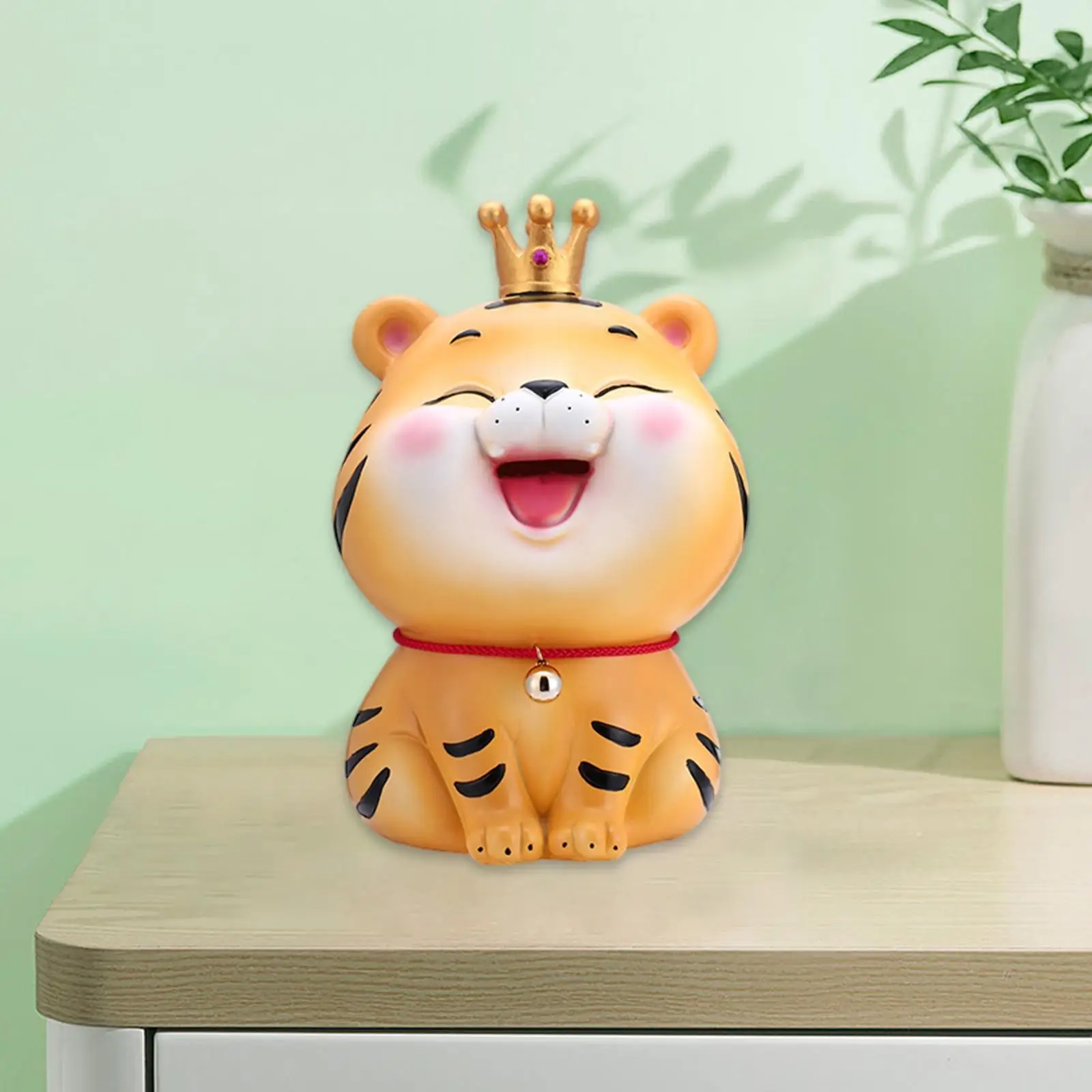 Candy Piggy Bank Resin Made Non-toxic And Odorless Money Box Smooth Line Children Round Edge