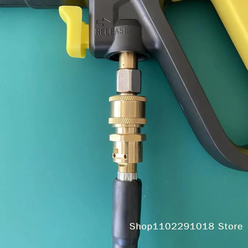 practicalPressure Washer Karcher K Series Accessories Kit 1 Set 1/4 Quick Connector Secure Fit for Patio Car Floor Cleaning