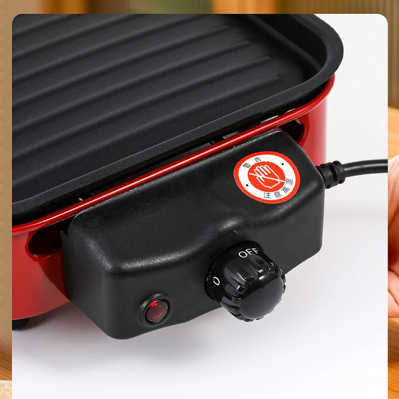 2024 NEW Zibo Barbecue Electric Barbecue Pan  Multi functional Barbecue Grill Rack Electric Barbecue skewers Fried Barbecue Pan