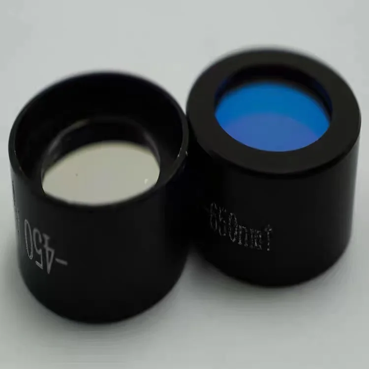 customizable UV mirror coated 253 340 405 450 510 630 370nm excitation narrowband filter for biochemical analyzer