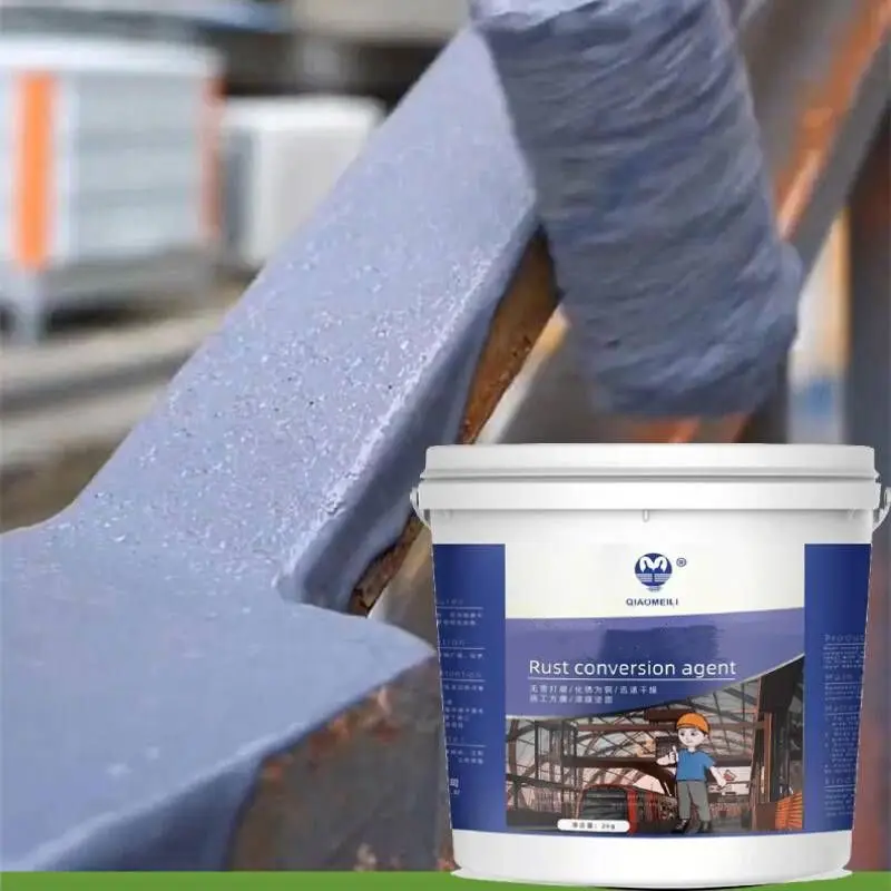 

500g Metal Rust Remover Rust Conversion Agent Grinding-free Solid Rust Agent Color Steel Refurbishment Metal Anti-rust Paint