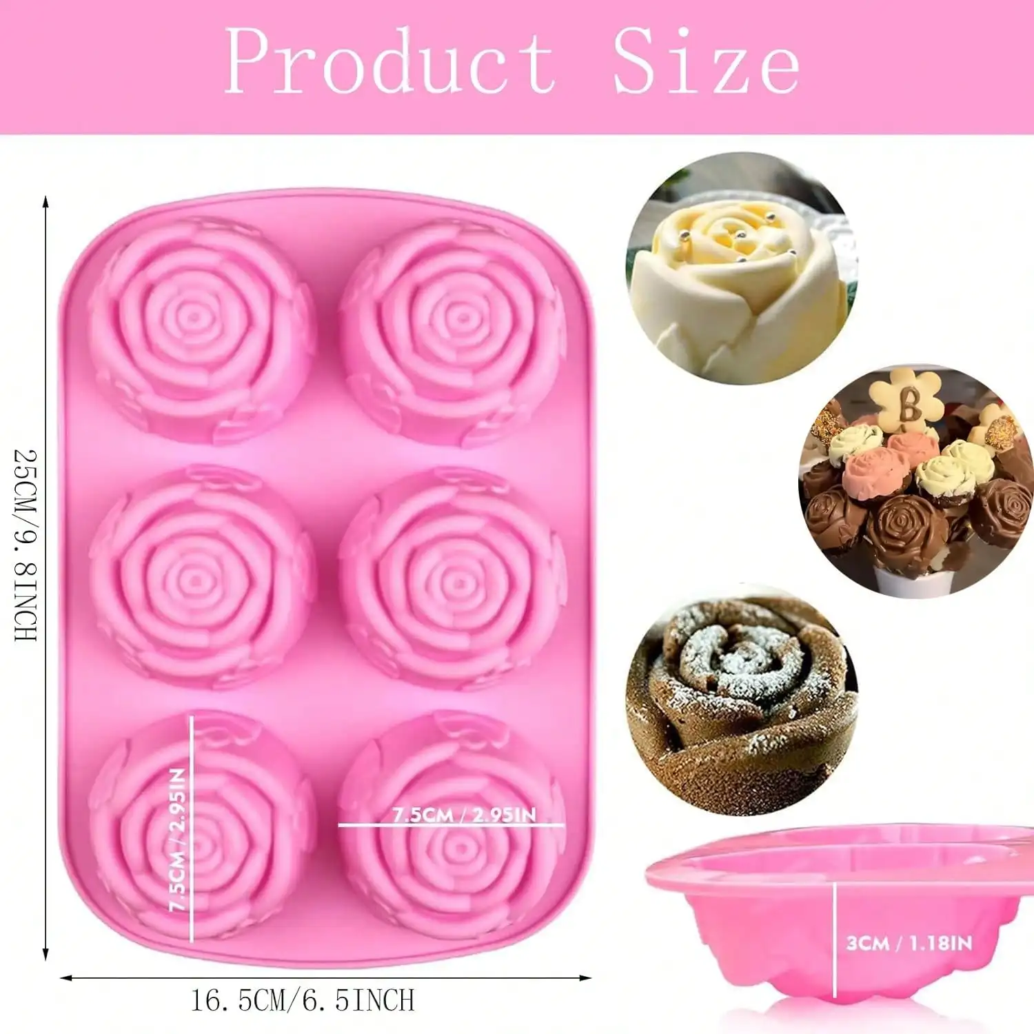 BAKER DEPOT Silicone Mold for - Soap Making Party review and price