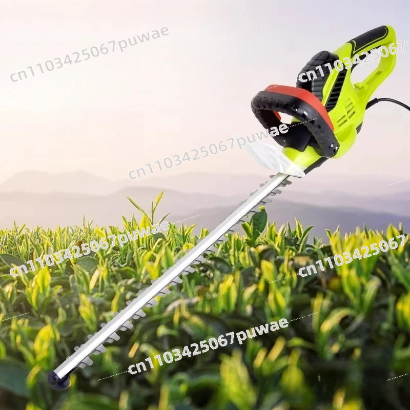 Electric Pruner Household Hedge Trimmer  Garden Pruner Hedge Tea Tree Tea Trimmer 750W