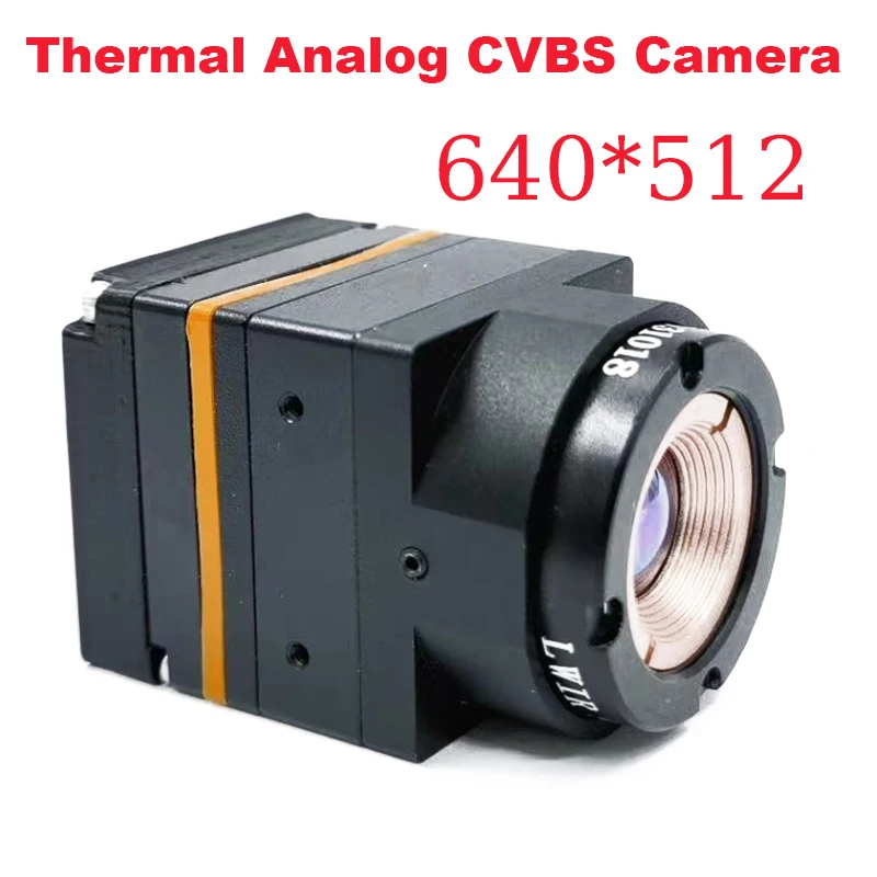 Mini Infrared Camera 640x512/256x192 High Pixel lens CVBS interface thermal imaging camera 28*28mm