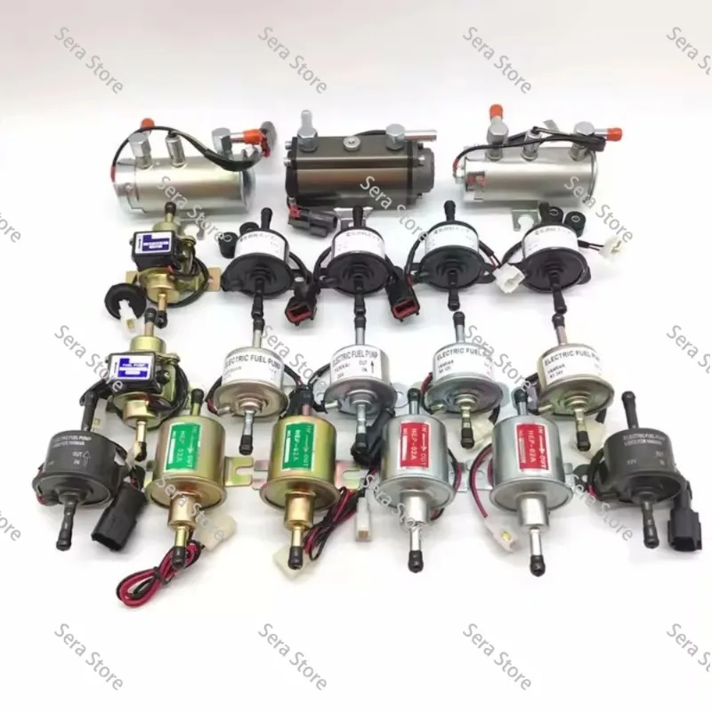 Low Pressure Electric Fuel Pump HEP-02A 12V 24V for Car Motorcycle Diesel Pump Fuel Transfer Pump EP-500-0 Excavator