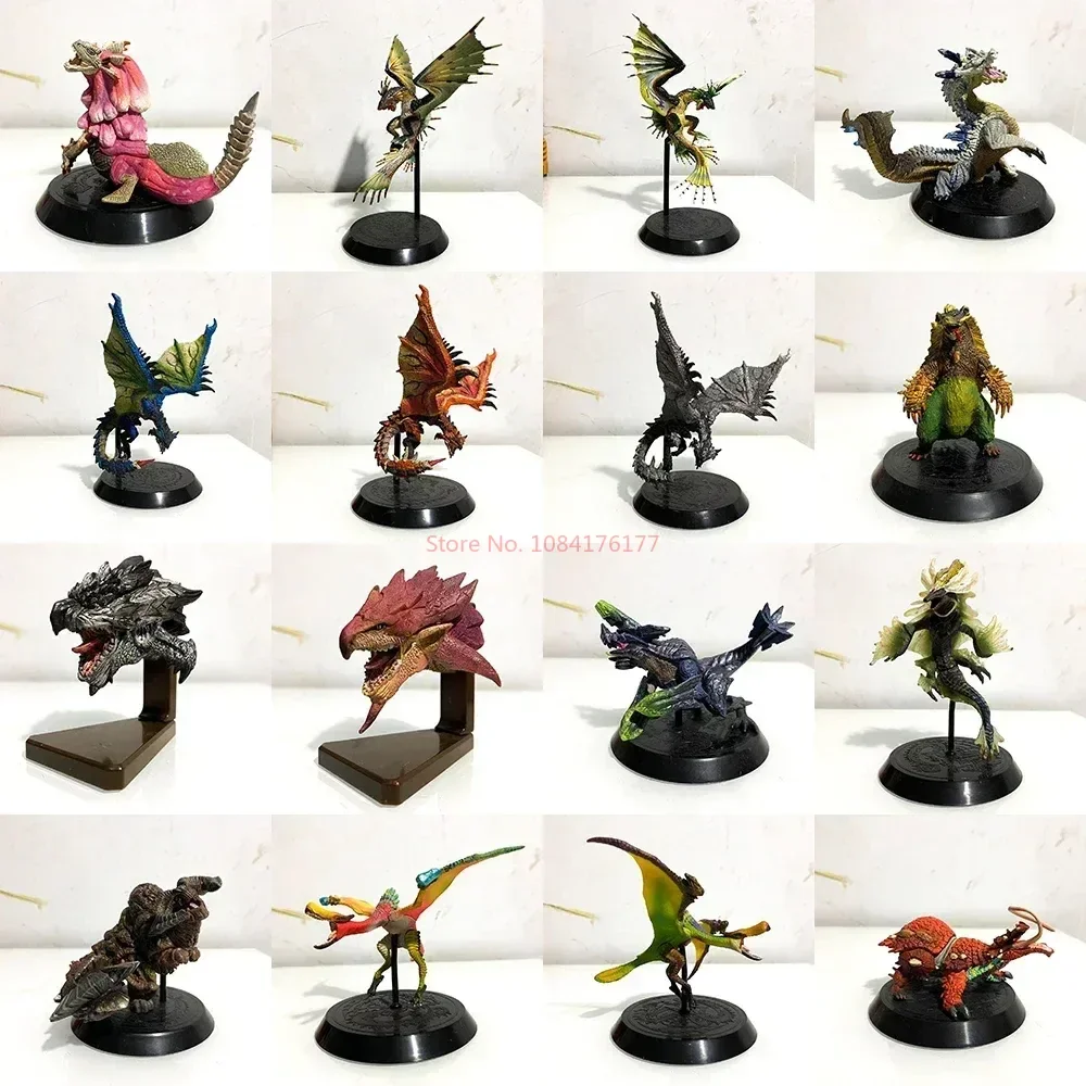 Monster Hunter World Figure Plus All Dragon Rathalos Nergigante Nargacuga Zinogre Kushala Daora Xenojiiva Figure Model Toy Gifts