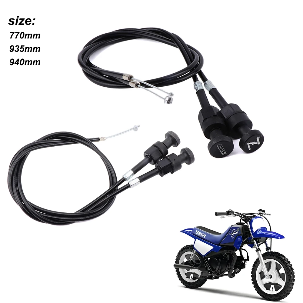 

1 piece Motorcycle Carburetor Push Pull Choke Cable For Yamaha PW50 PW80 Motobike Pit Dirt Bike Motocross Accessories
