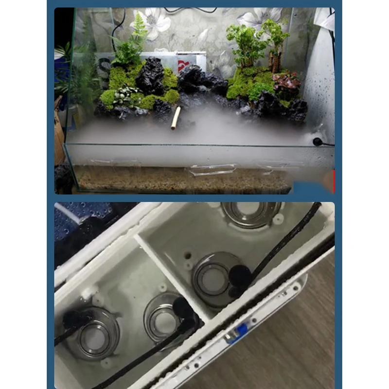 AD-40X46mm Humidifier Ultrasonic Mist Maker Industrial Incubator 24V Nebulizer Atomizer Head Fogger