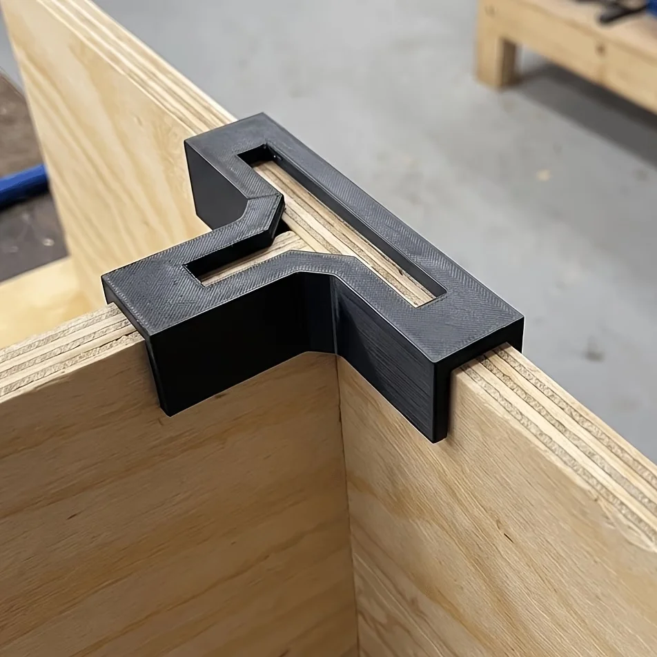 Woodworking Veneer - 1/4 個 T 字型木製ボード接続コーナーコード 90 度直角固定無垢材家具補強アクセサリー