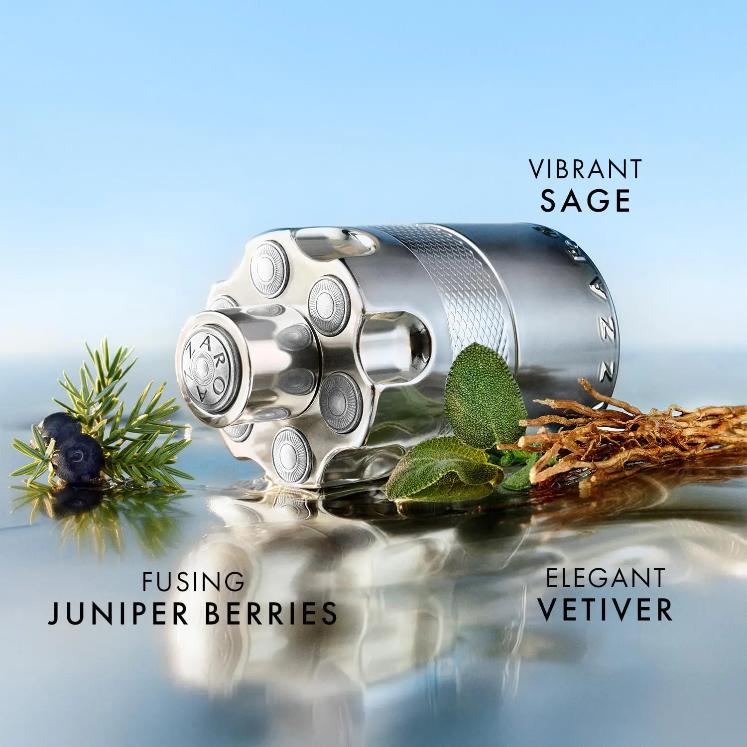 Azzaro Wanted Eau De Parfum - Energizing & Intense Mens Cologne Fresh Notes  Vetiver - Lasting Wear - Luxury Perfumes for Men