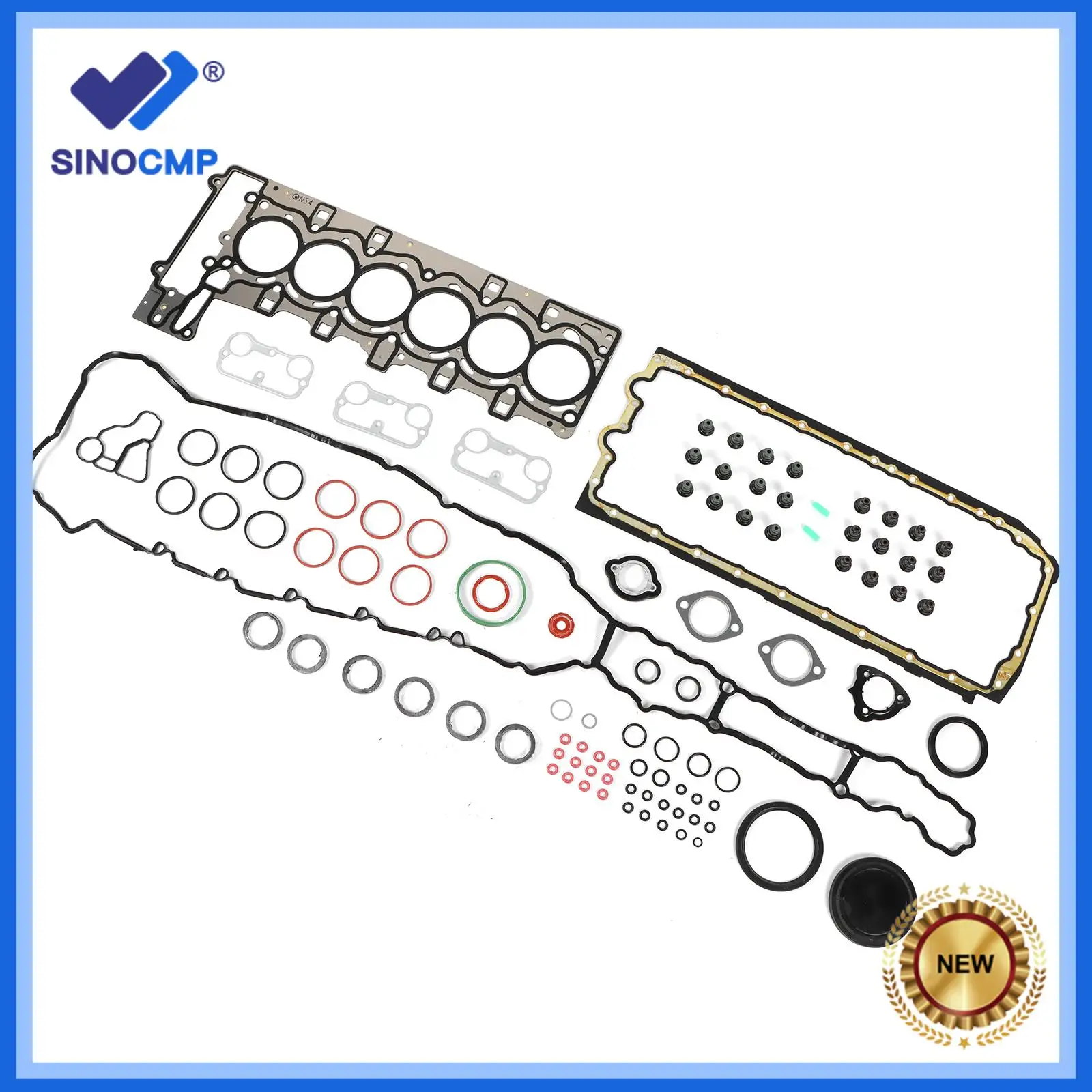 

1set Engine Overhaul Rebuild Gasket Kit N52 For BMW 328i 330i 528i 530i 630i X1 X3 E90 E92 E60 E83 E84 N52B30 3.0 L6