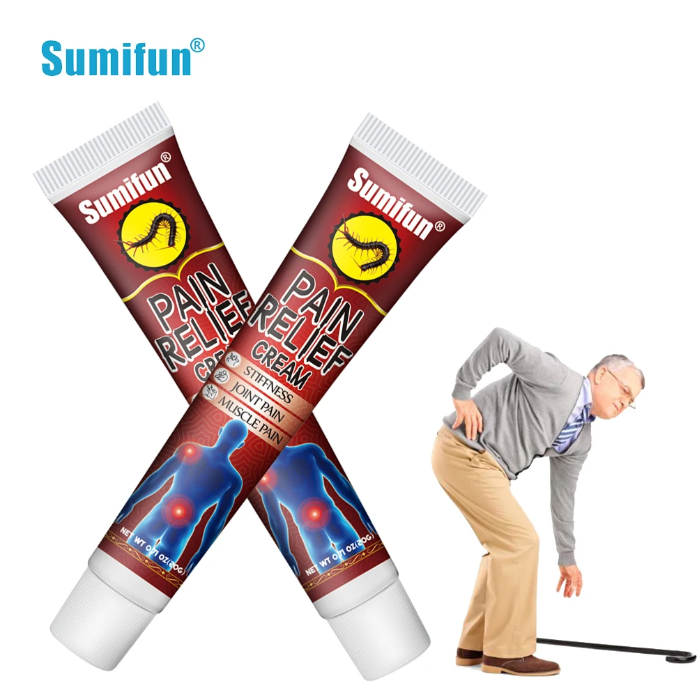 

20g Sumifun Centipede Extract Analgesic Pain Relief Cream Muscle Joint Ache Capsicum Balm Rheumatoid Arthritis Care Ointment