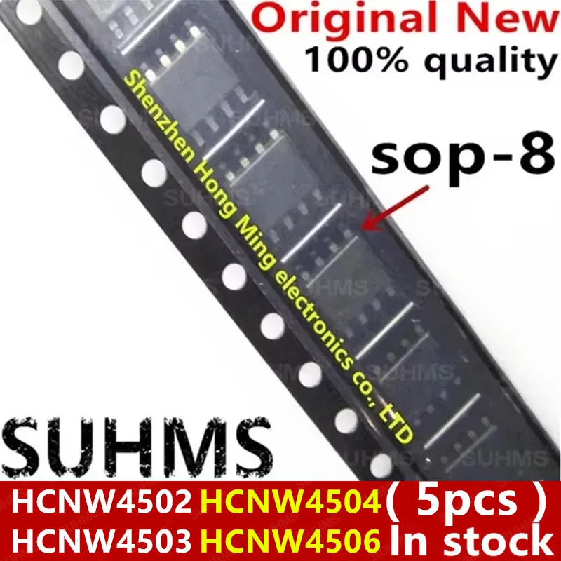 (5 stuk) 100% Nieuwe HCNW4502 HCNW4503 HCNW4504 HCNW4506 sop-8